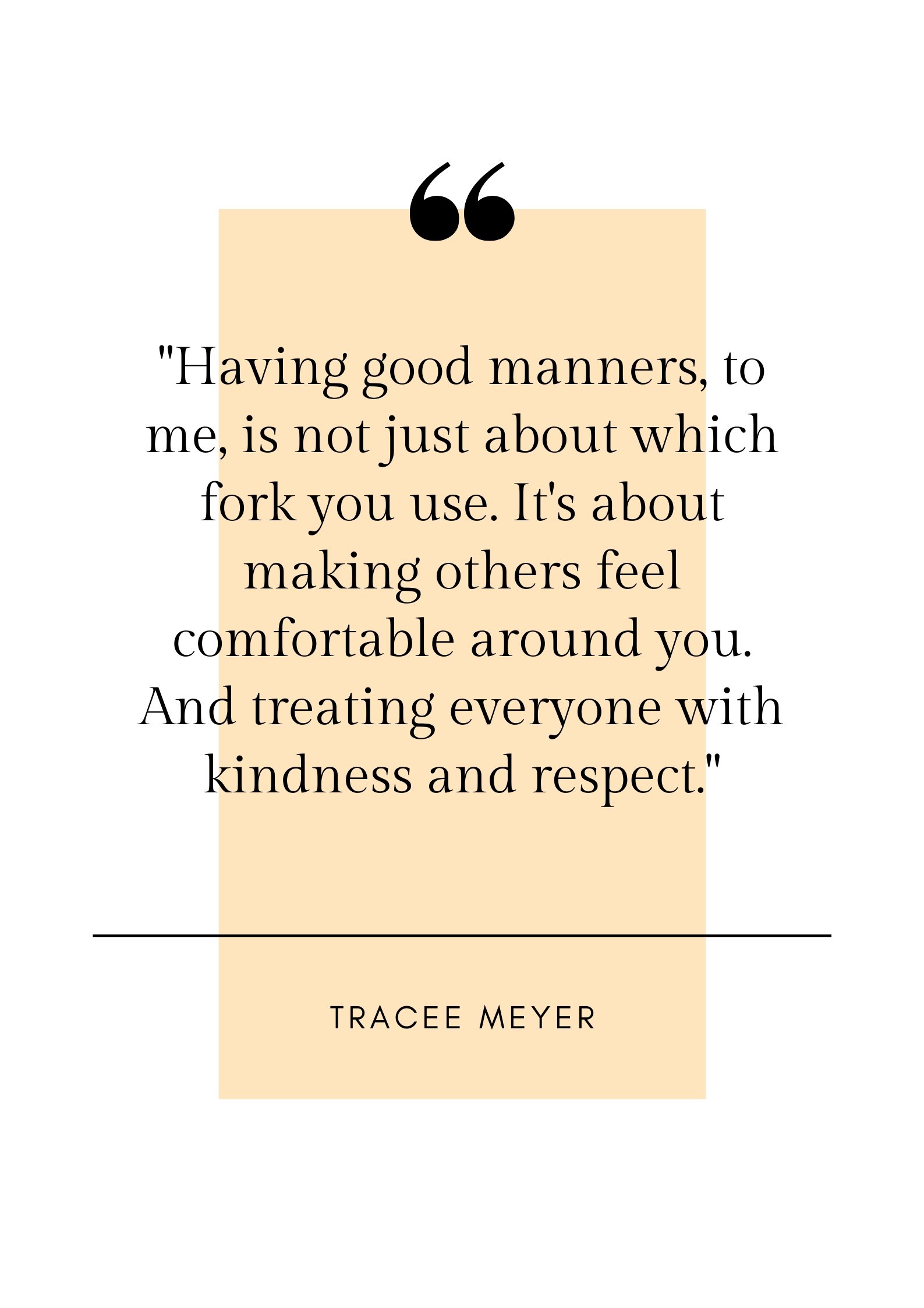 quote on manners