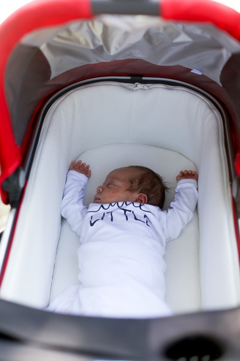 Uppababy bassinet safe outlet for sleeping