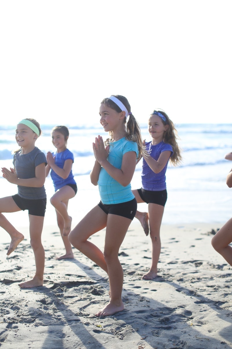 ivivva girls on beach