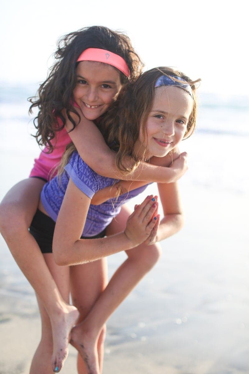 ivivva girls on beach