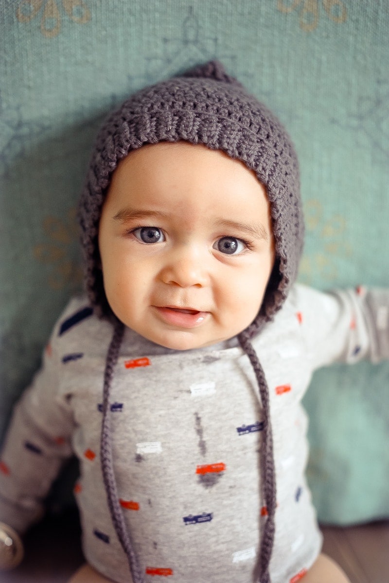 baby with beanie