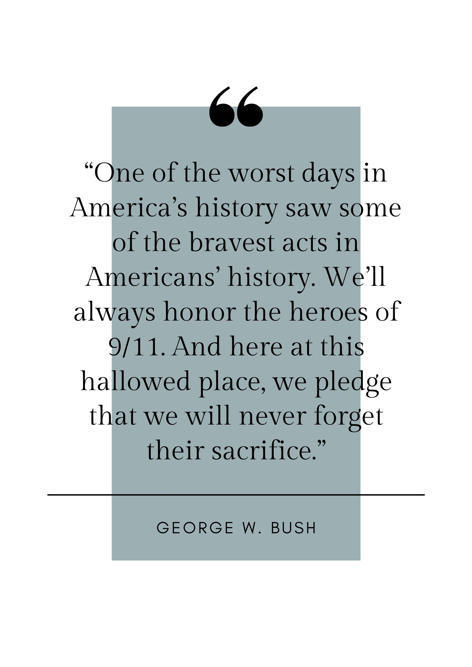 george w bush quote