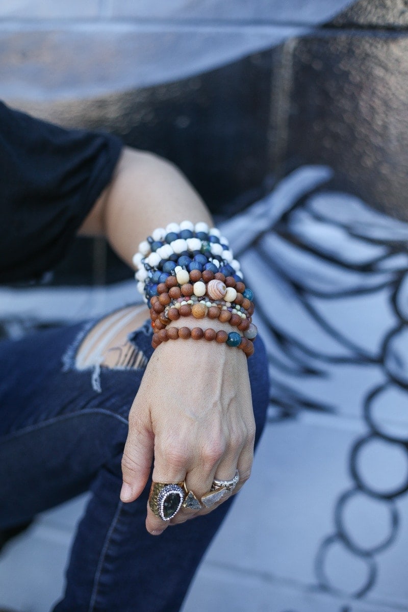 beaded bracelets