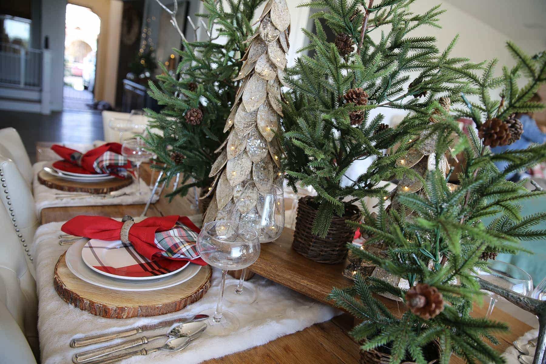 christmas tablescape