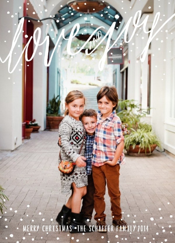 kids christmas card