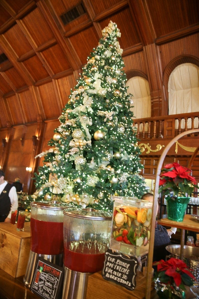 christmas tree inside