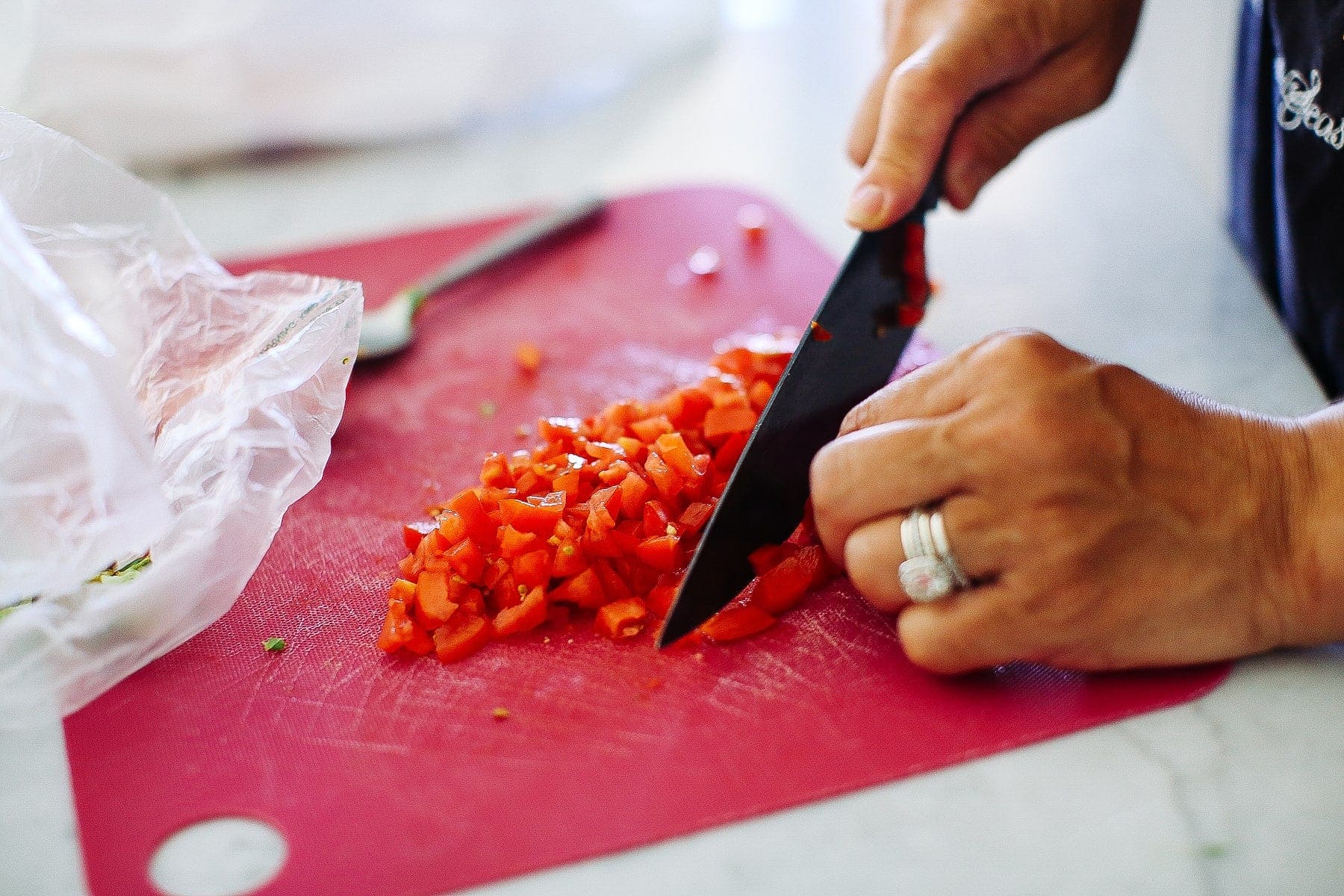 diced tomatos 