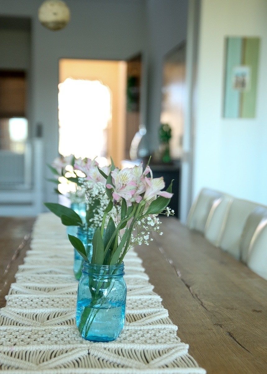 table flowers 