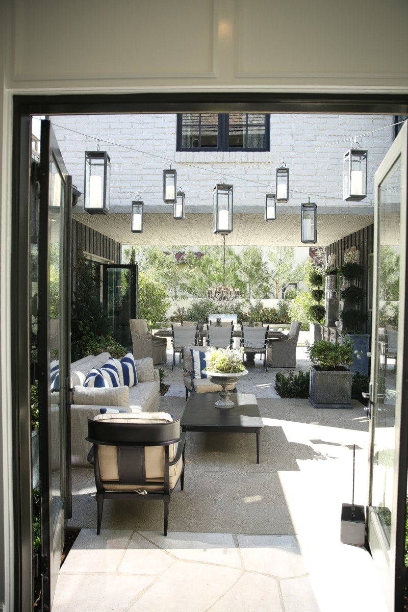 outdoor courtyard 