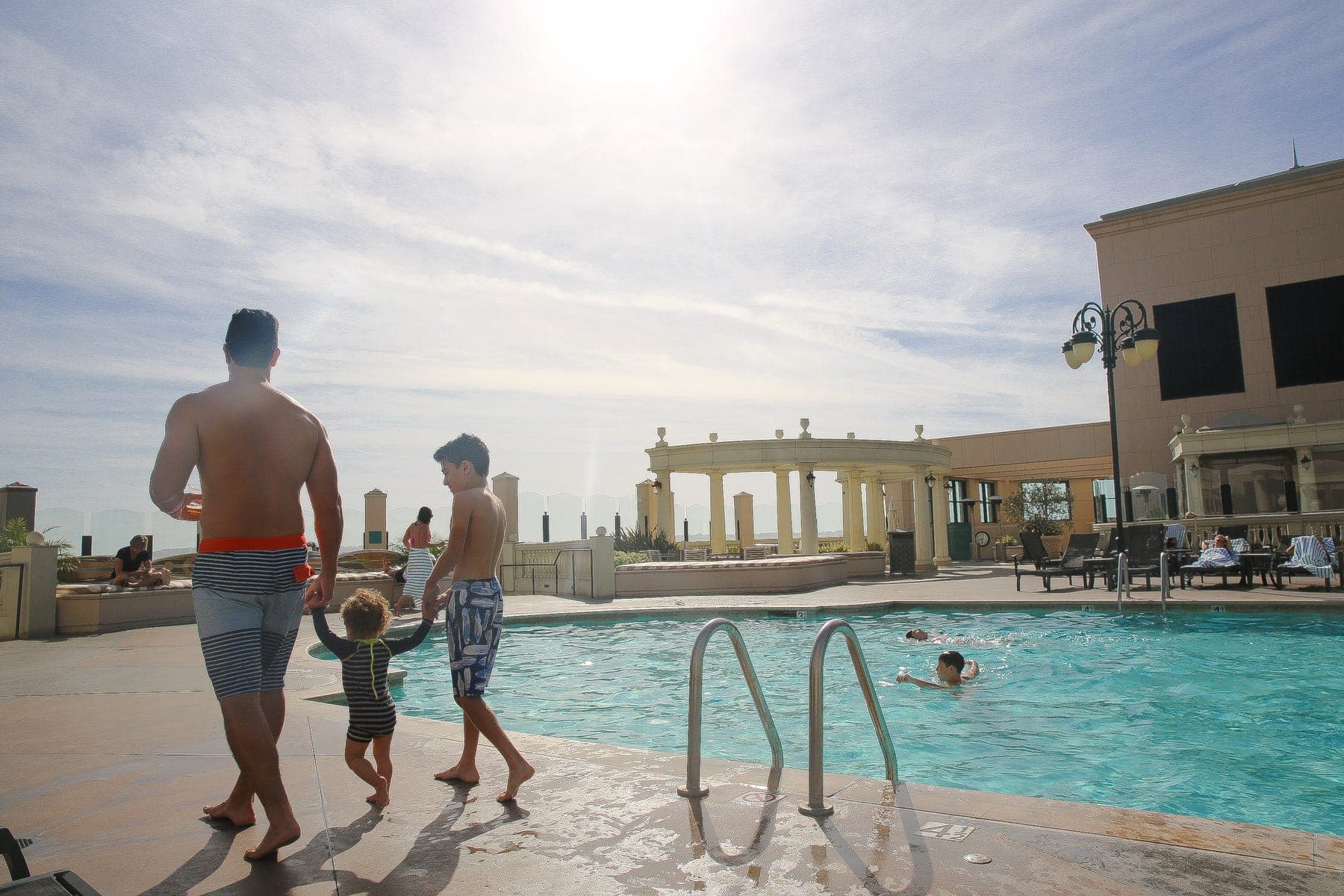 hotel pool 