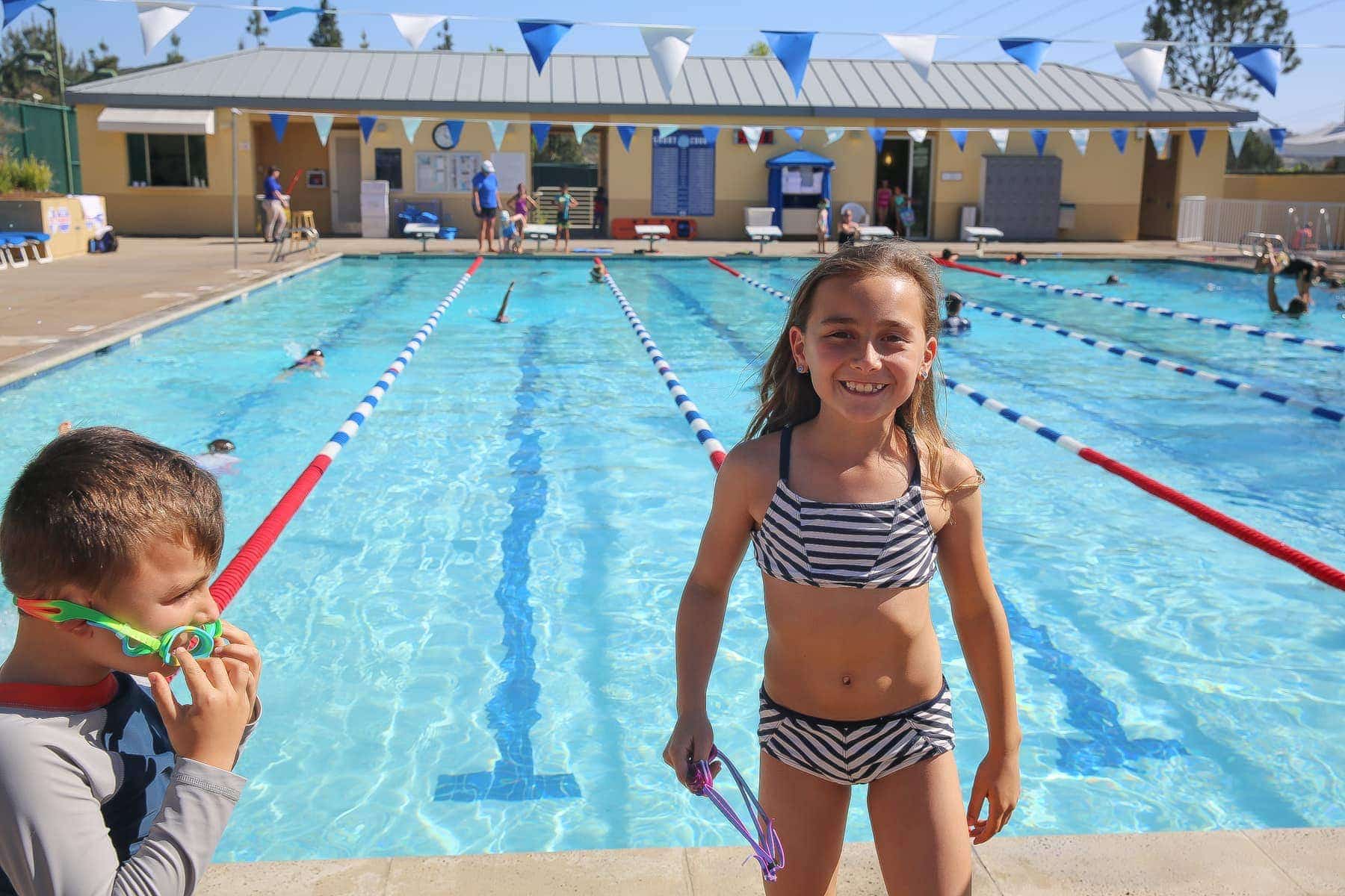 pool kids