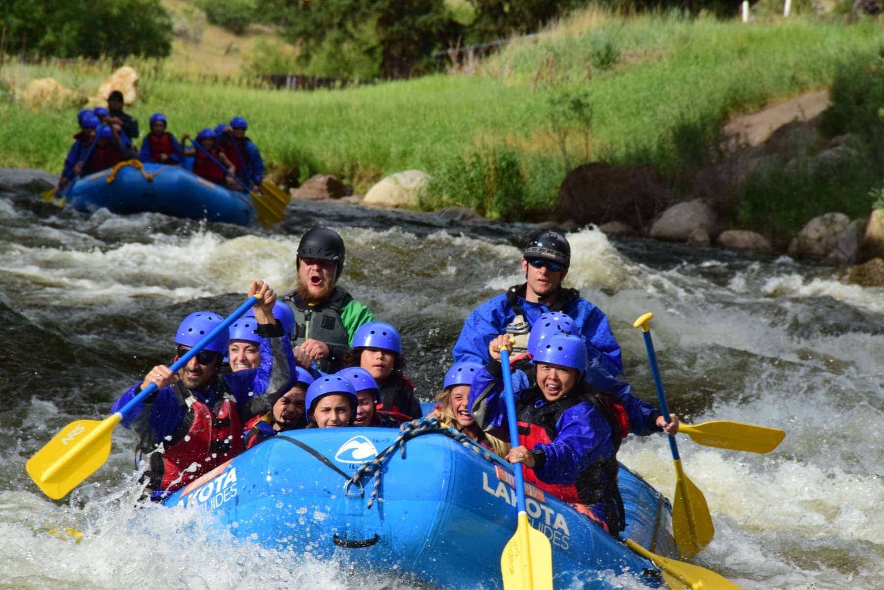 white water rafting