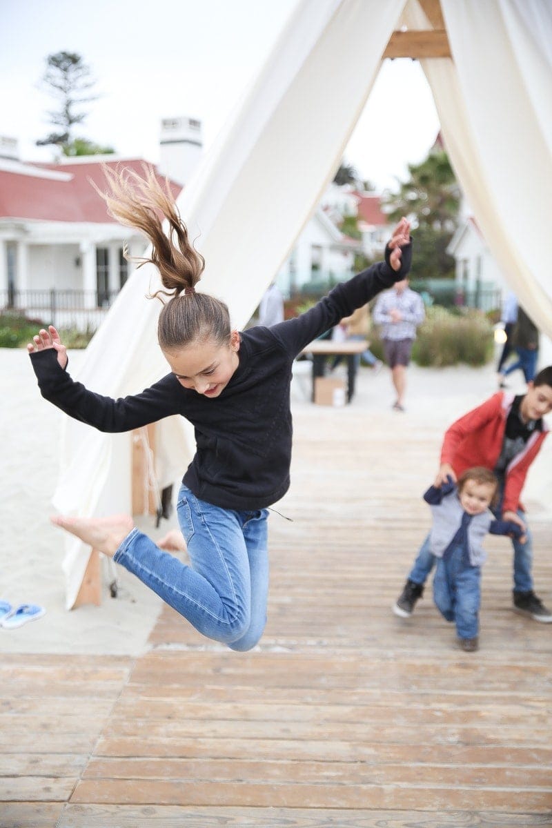 girl jumping 