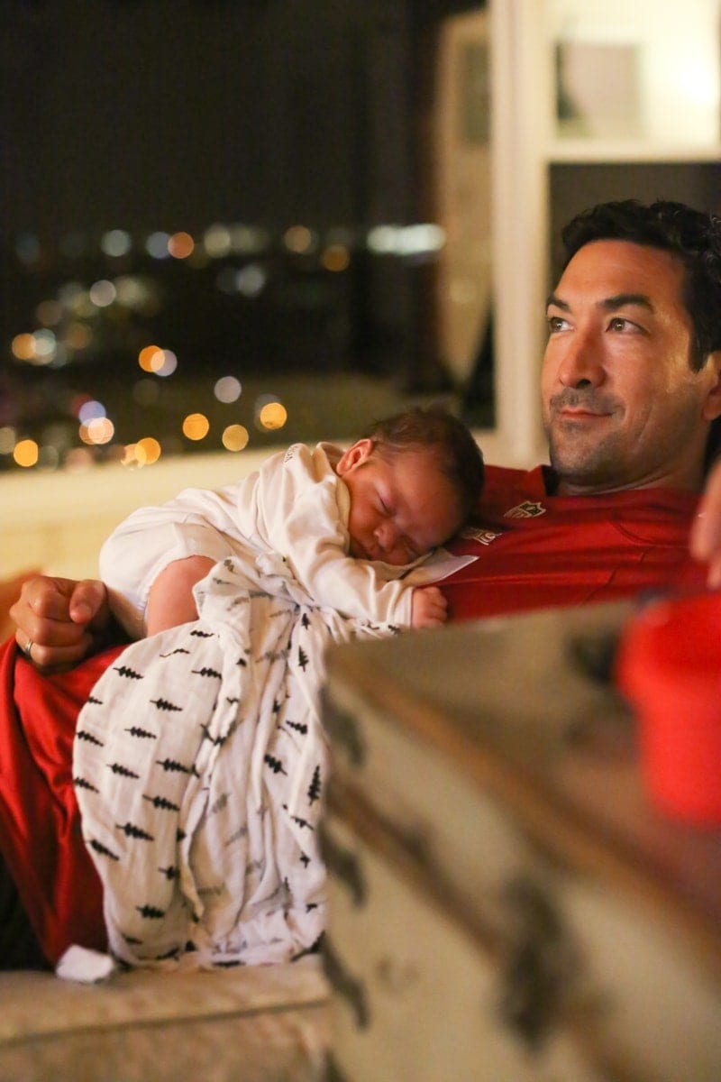 Bobby and Baby Brody 