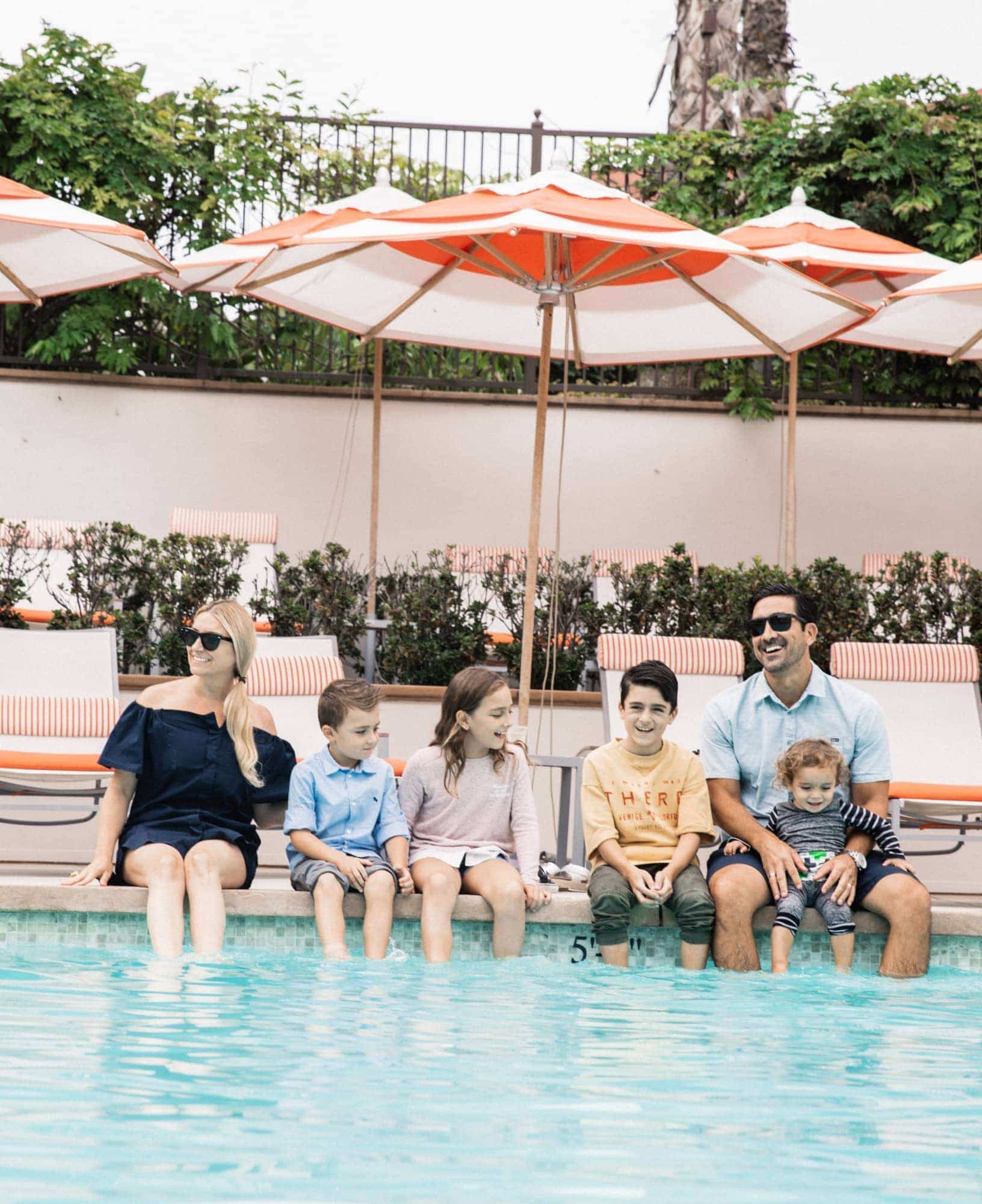 pool family