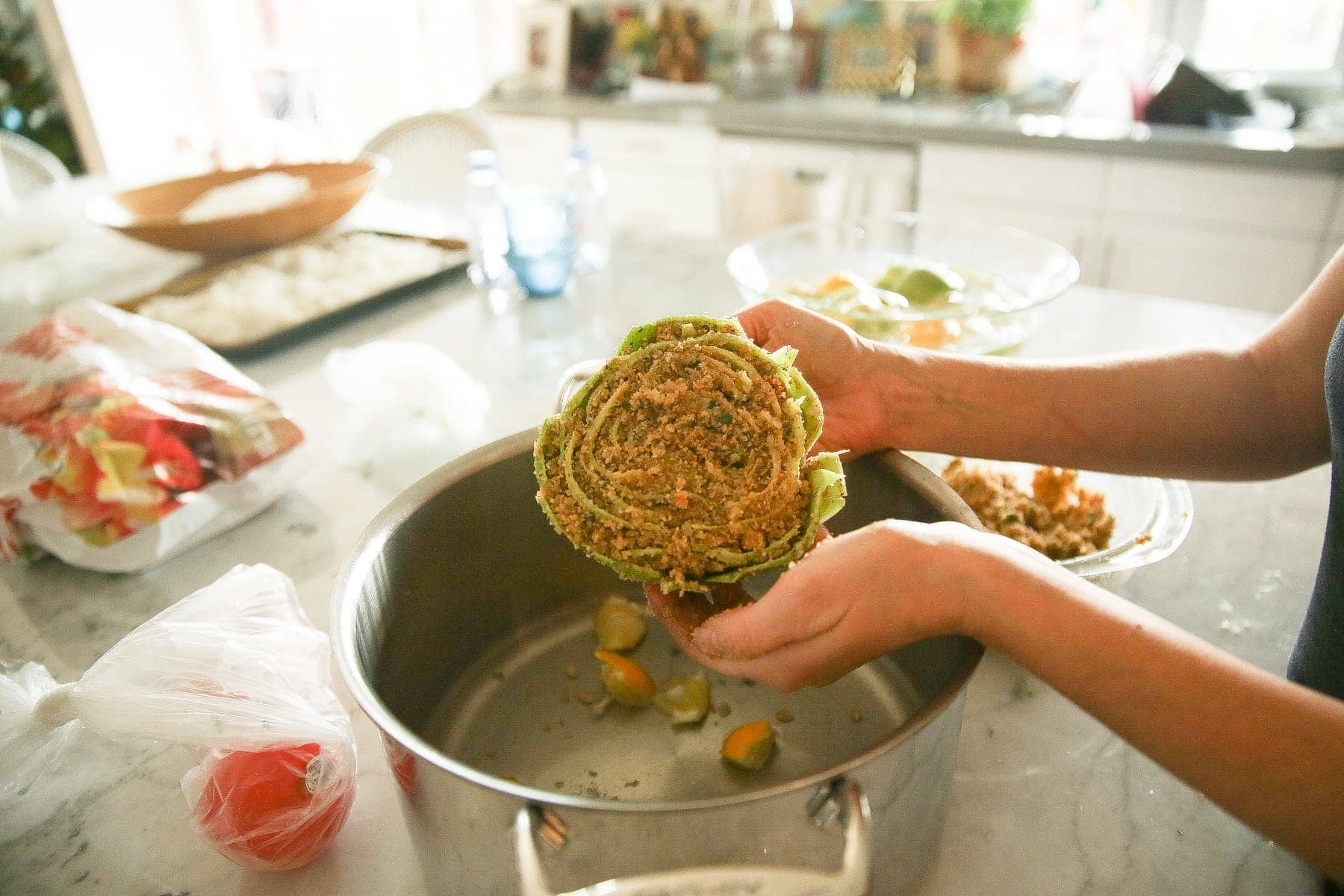 stuffed artichoke 