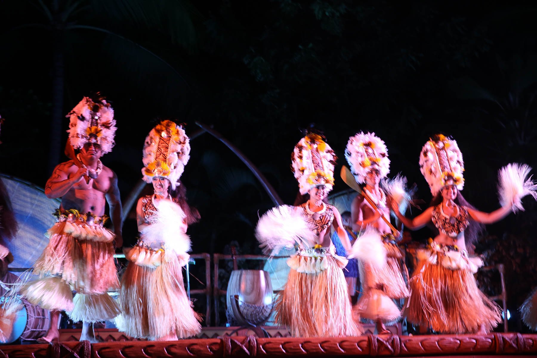 Luau fun at disney aulani