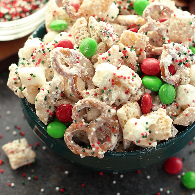 christmas chex mix