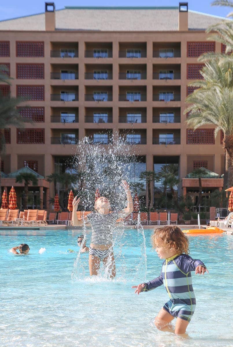 Total enjoyment for all ages at the pool