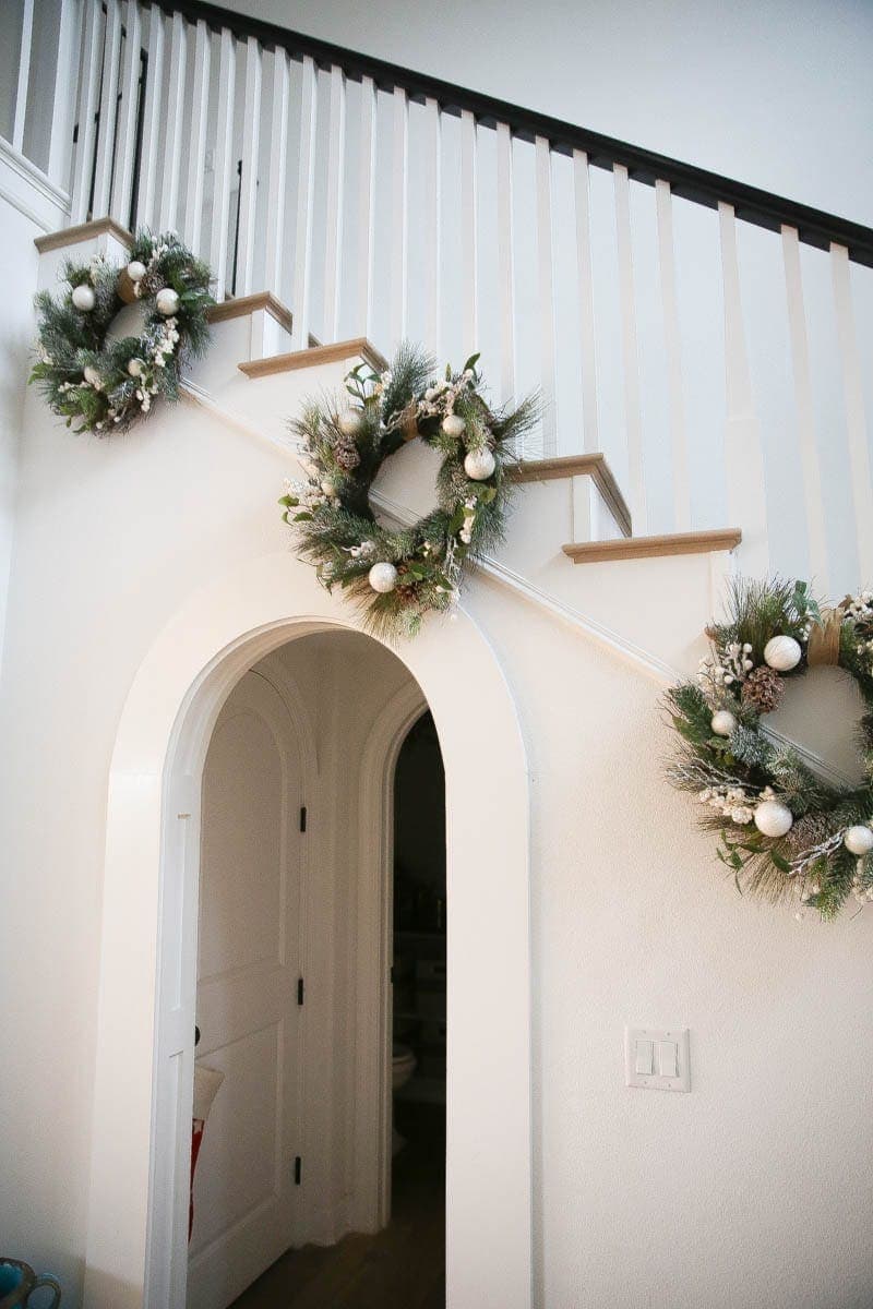 Homemade christmas wreaths