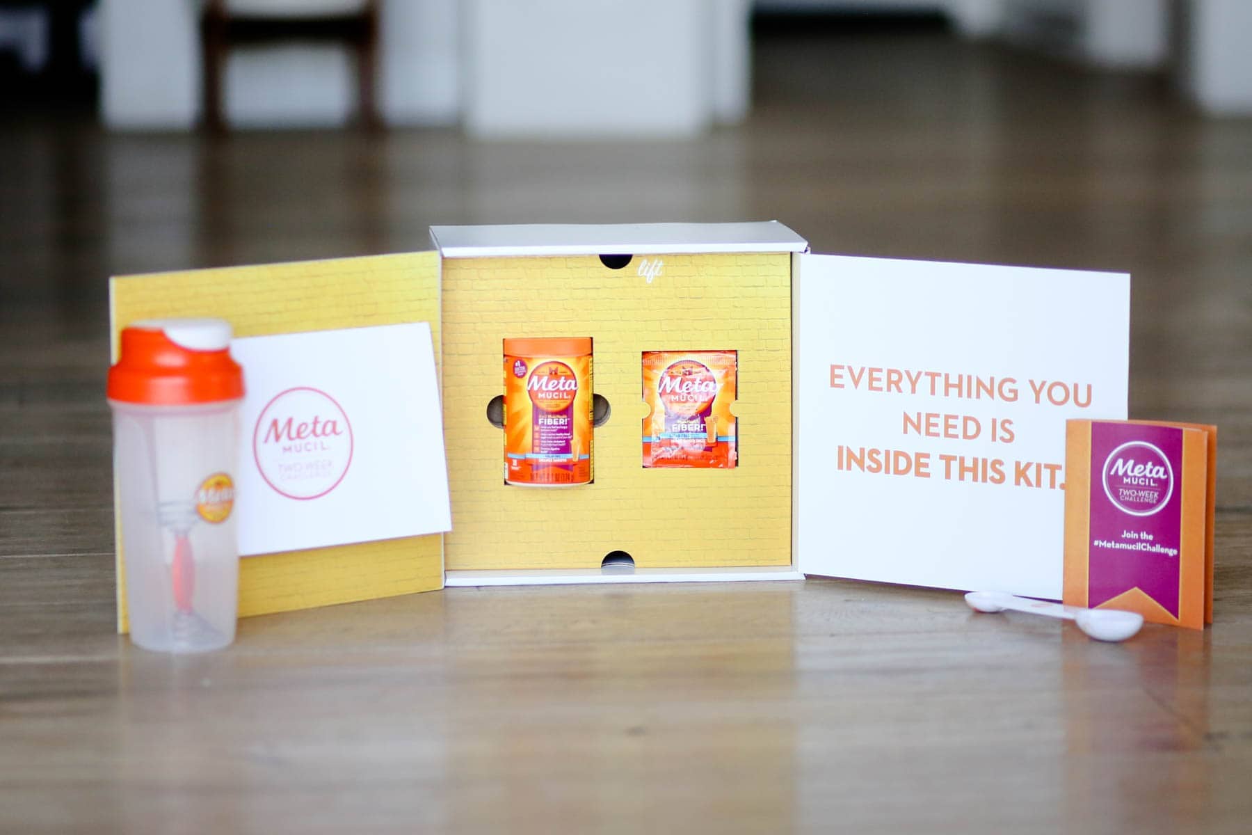 Two week challenge with Metamucil kit