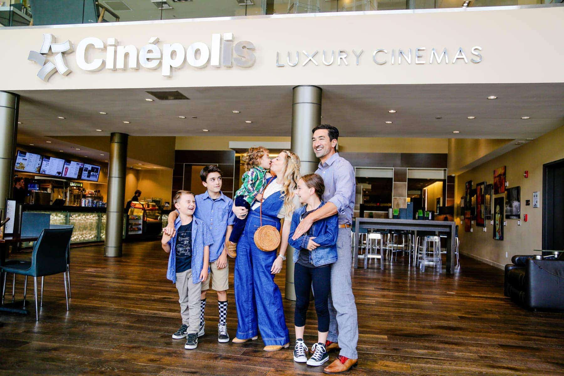 Family Photo at Cinepolis Luxury Cinemas #movienight #cinepolis #familybonding #familylove 