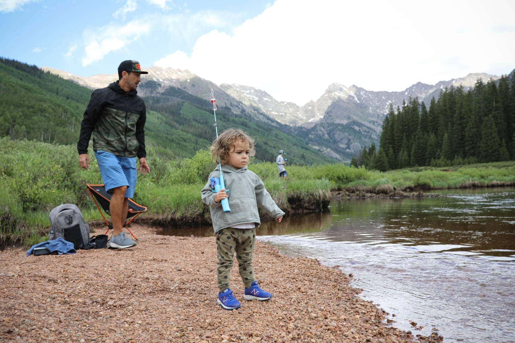 toddler fishing in new balance