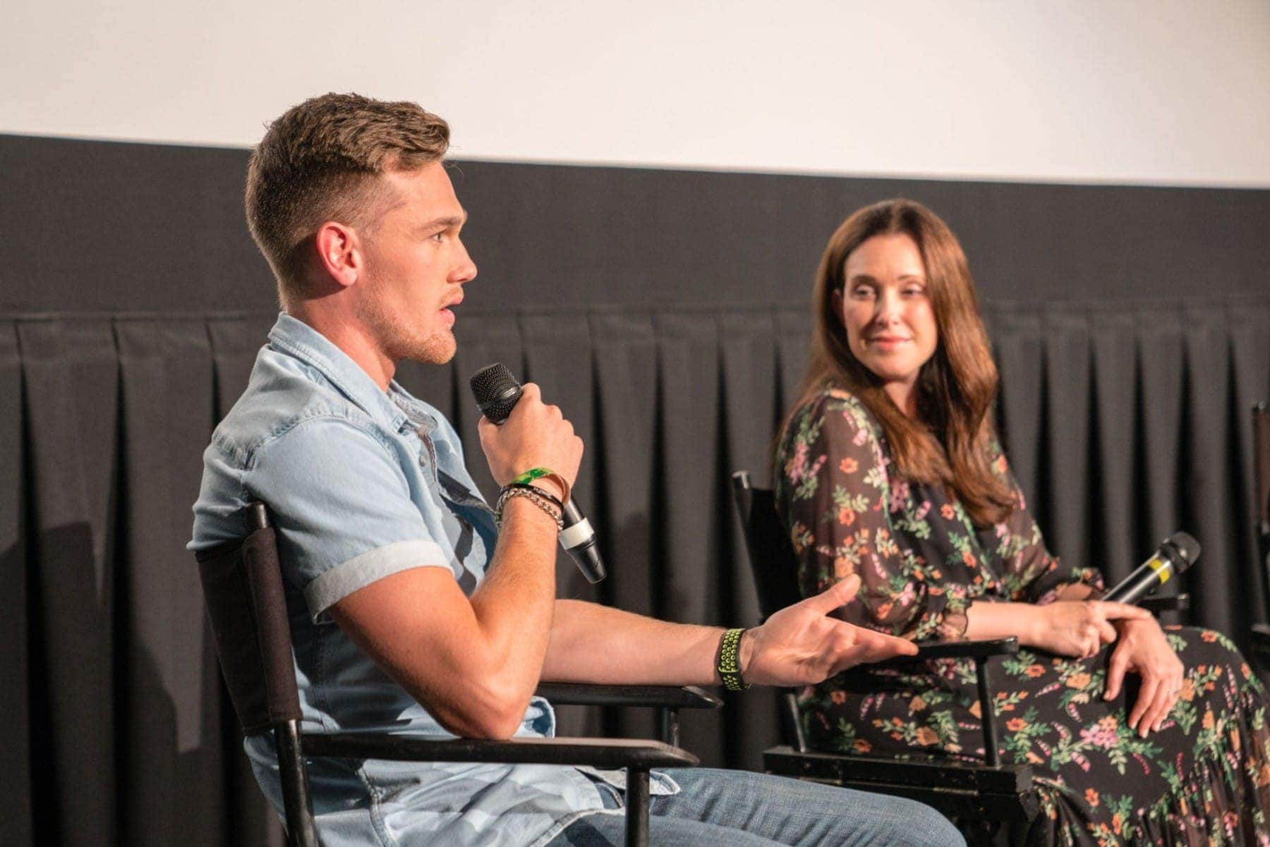 Taylor John Smith Speaking #moviescreening #sandiegofilmfestival #hbo #sharpobjects