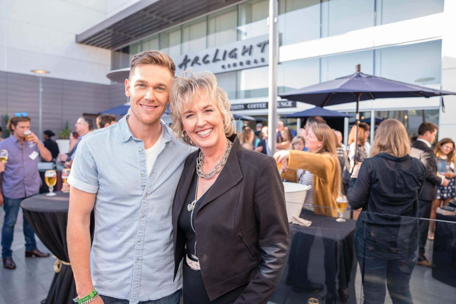 Taylor John Smith and Tonya Mantooth #screening #sandiegofilmfestival #hbo #sharpobjects