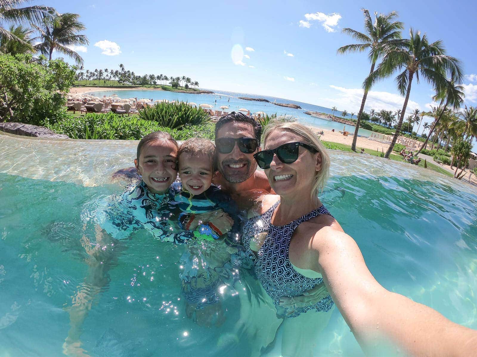 family at Disney Aulani