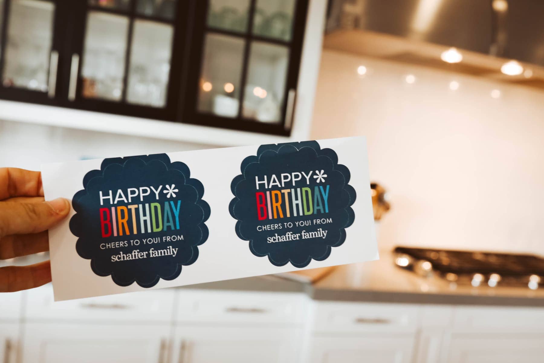 birthday labels