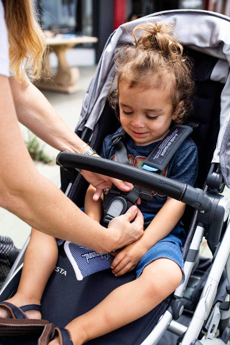 Baby in stroller