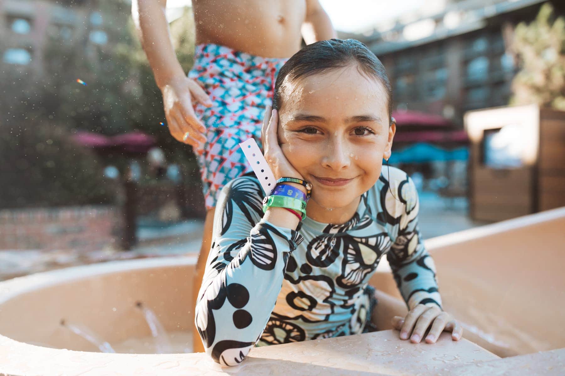 Disney Grand Californian Girl Swimming