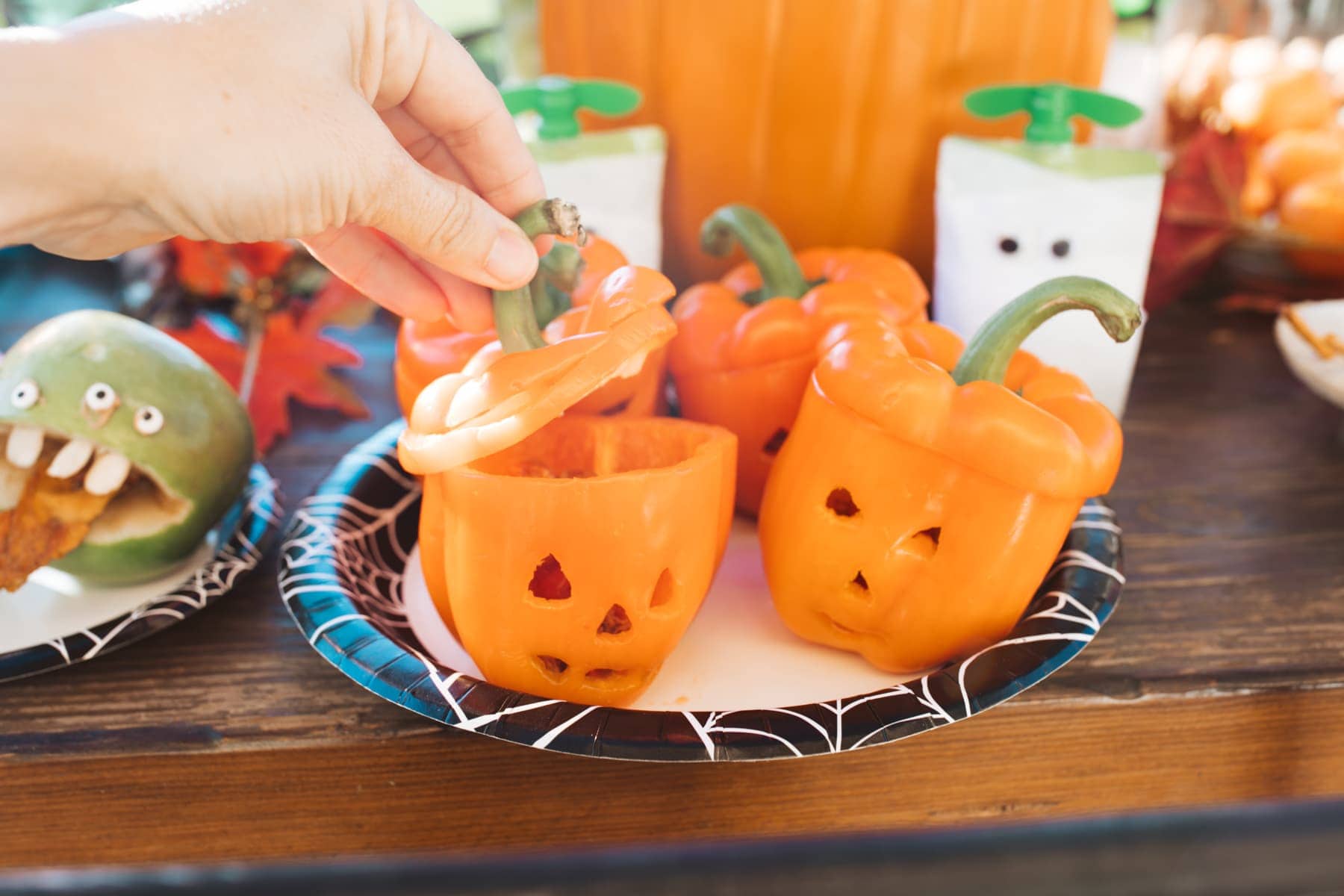 pumpkin style peppers