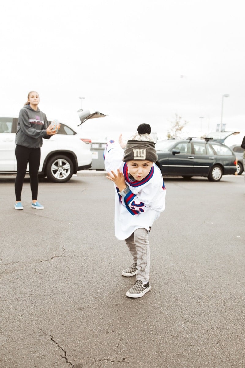 boy playing football 