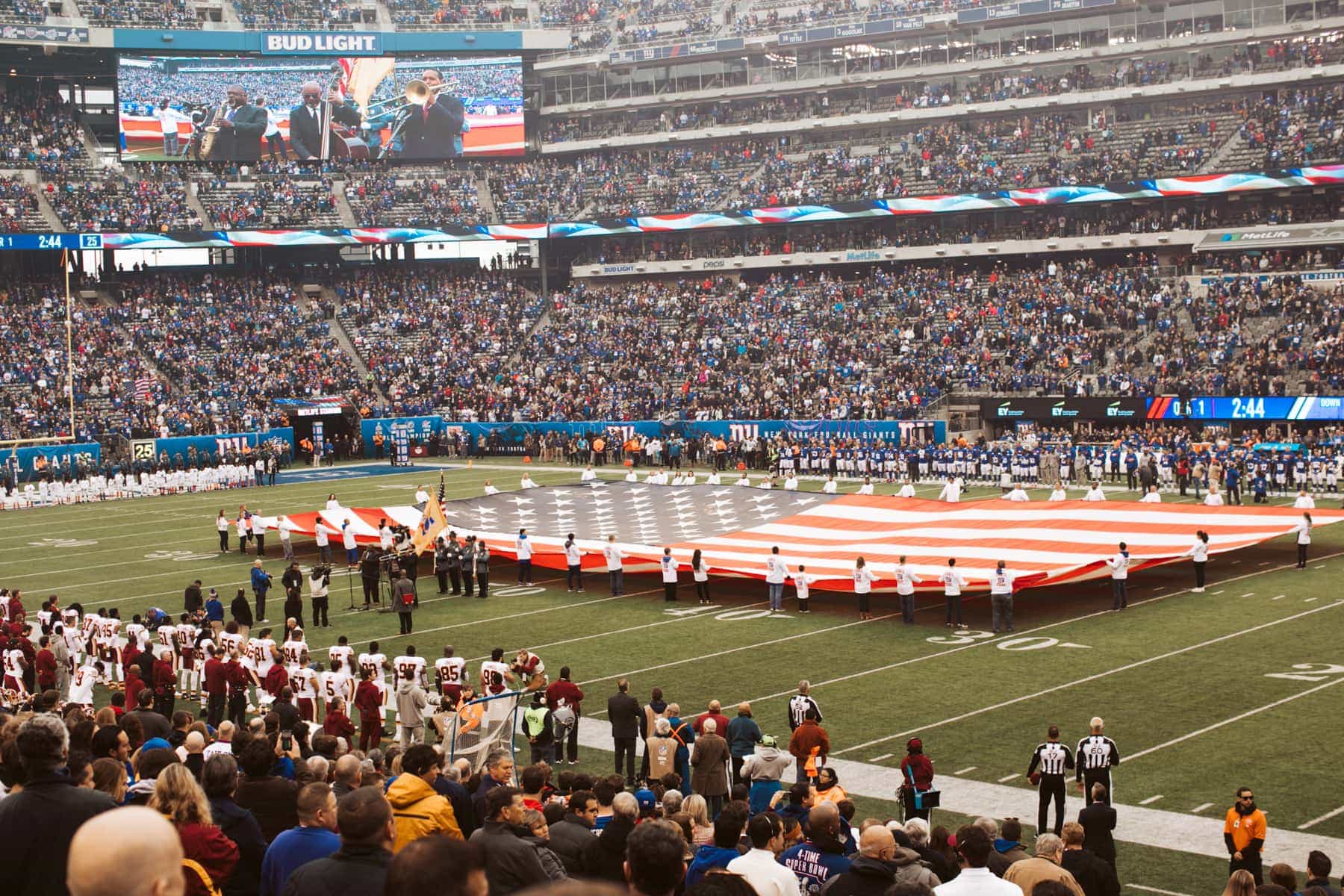 New York football game 