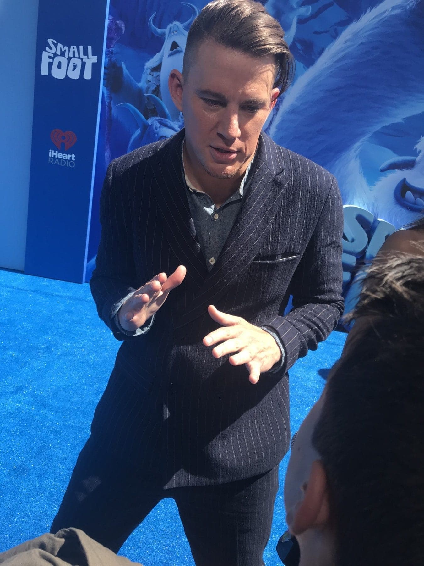 channing Tatum at Smallfoot