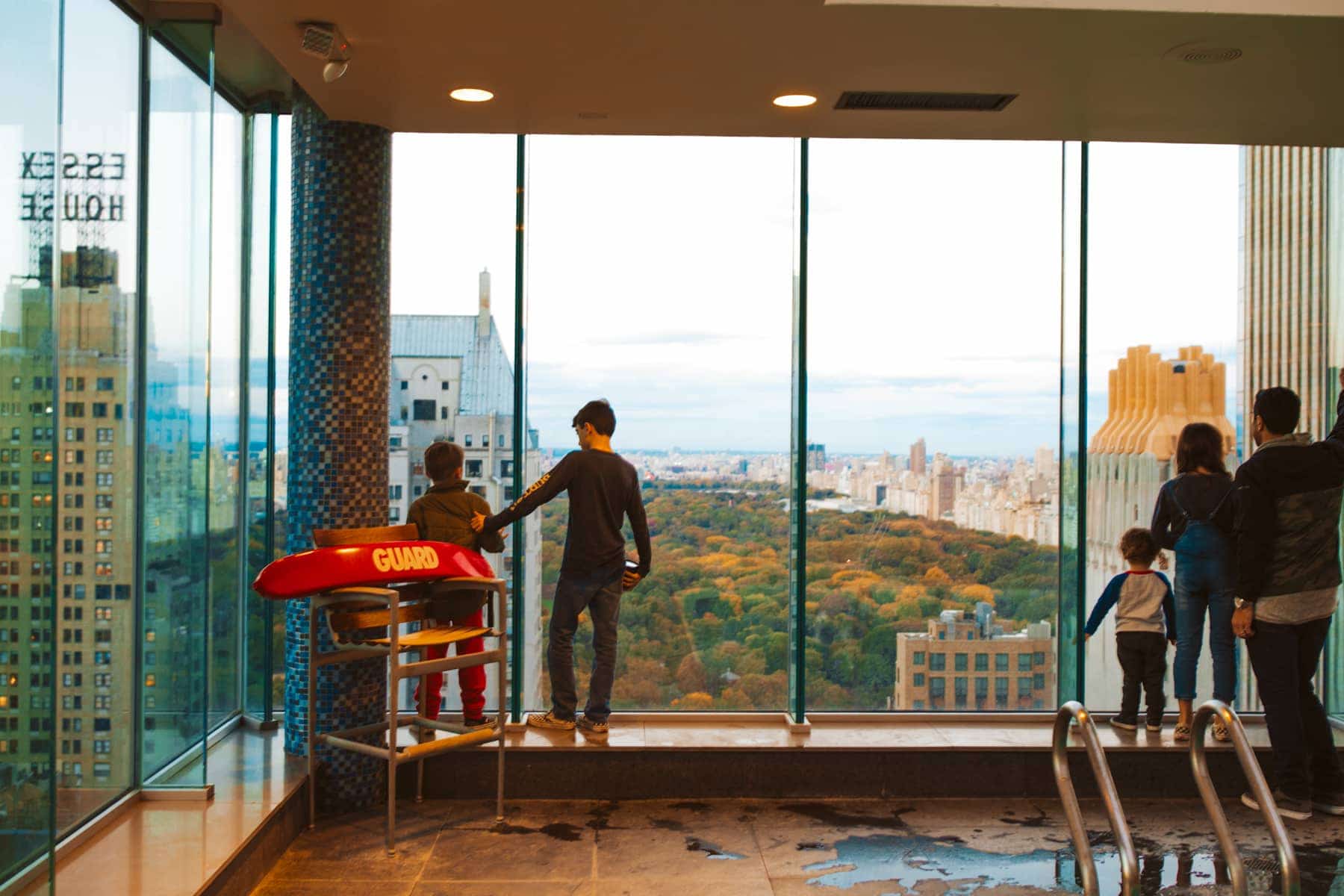 The Parker New York views from pool