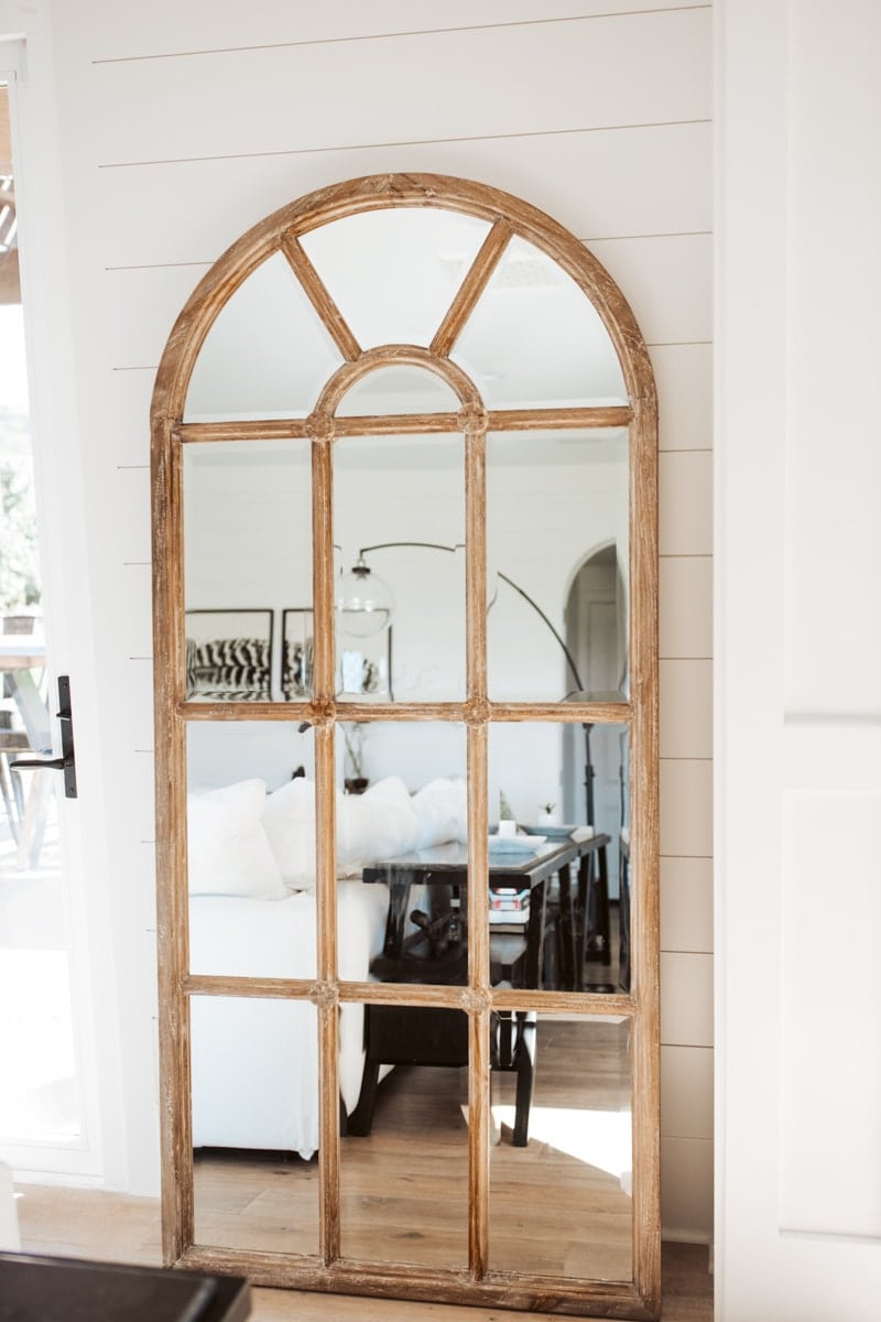 shiplap and mirror