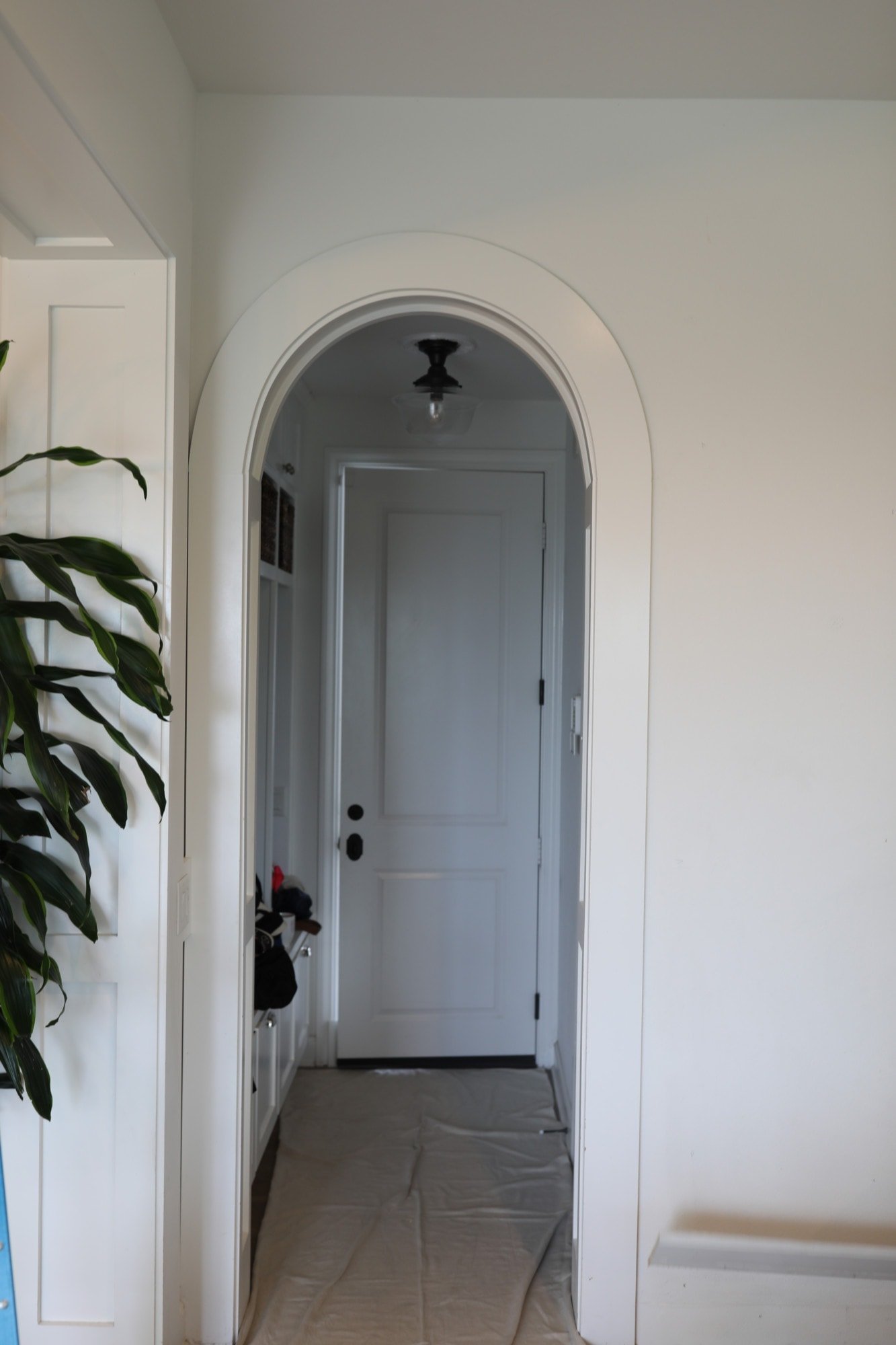 bare mudroom