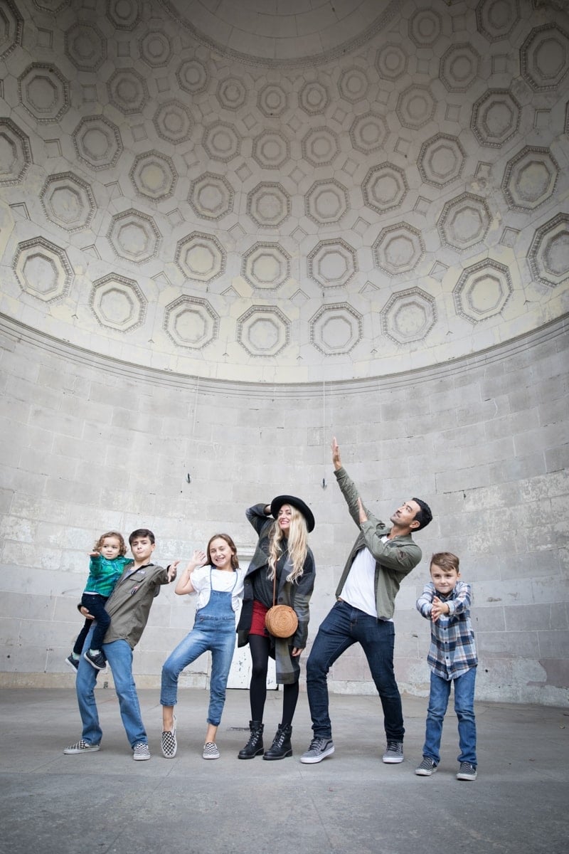 Family in Central Park