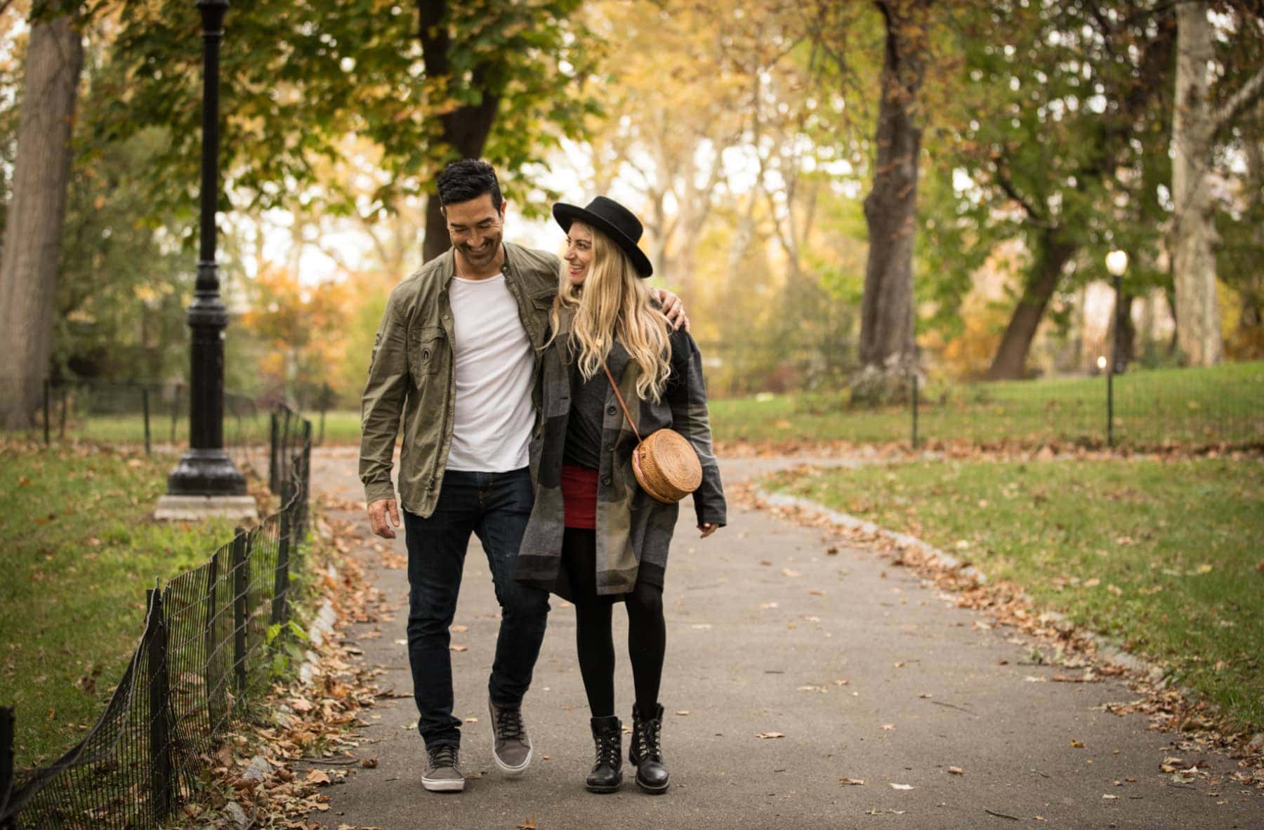 couple in Central Park