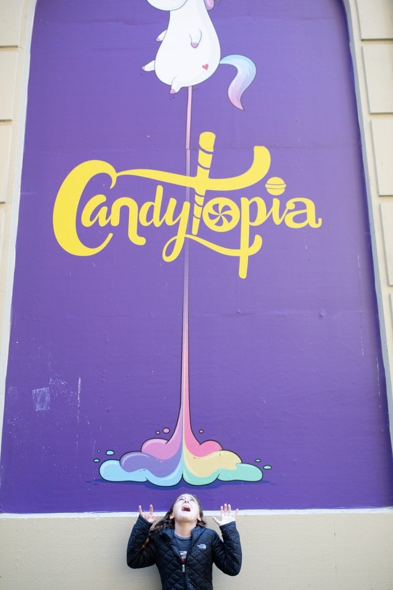 Girl At Candytopia