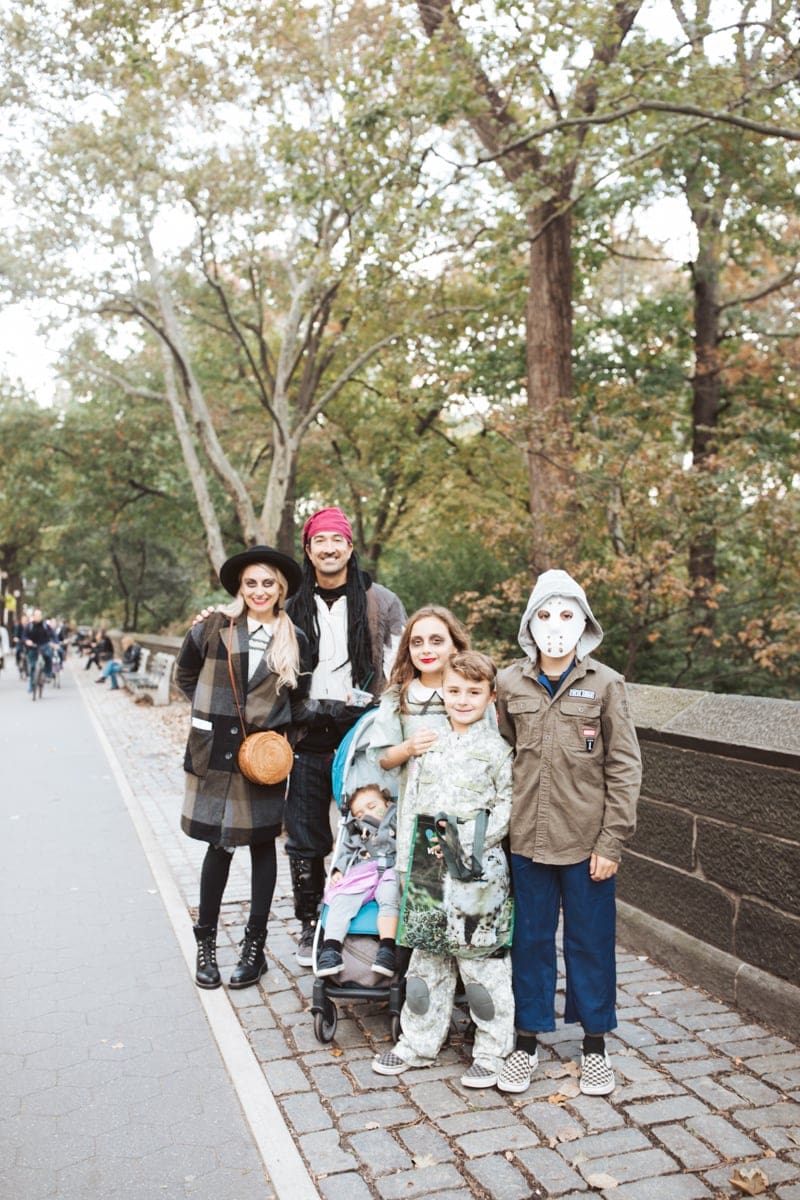 Upper West Side Halloween Family