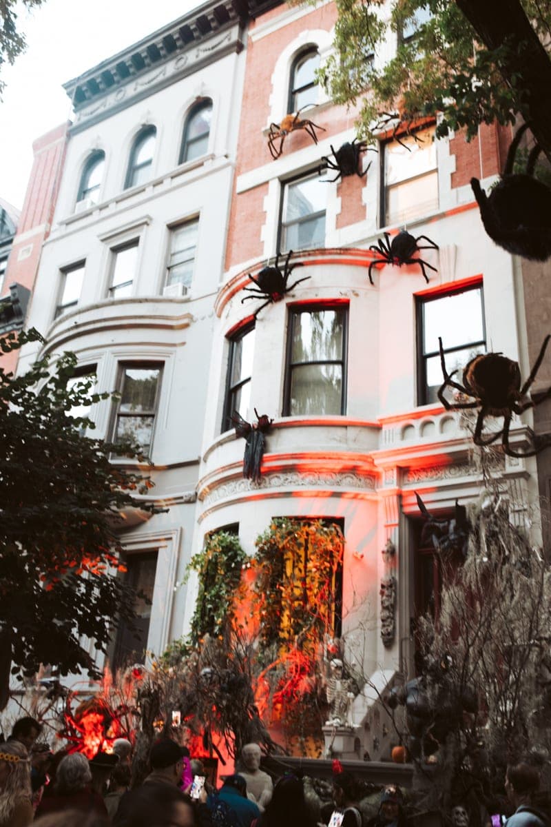 West 69th Street Halloween Decor 
