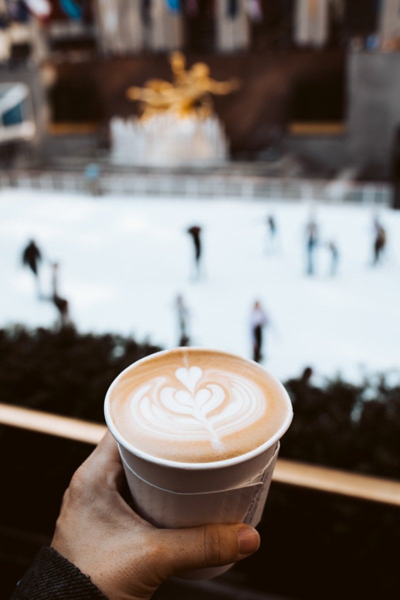 Ralphs Coffee Rockefeller Ice Skating Rink