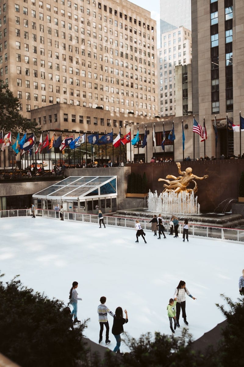 Rockefeller ice rink