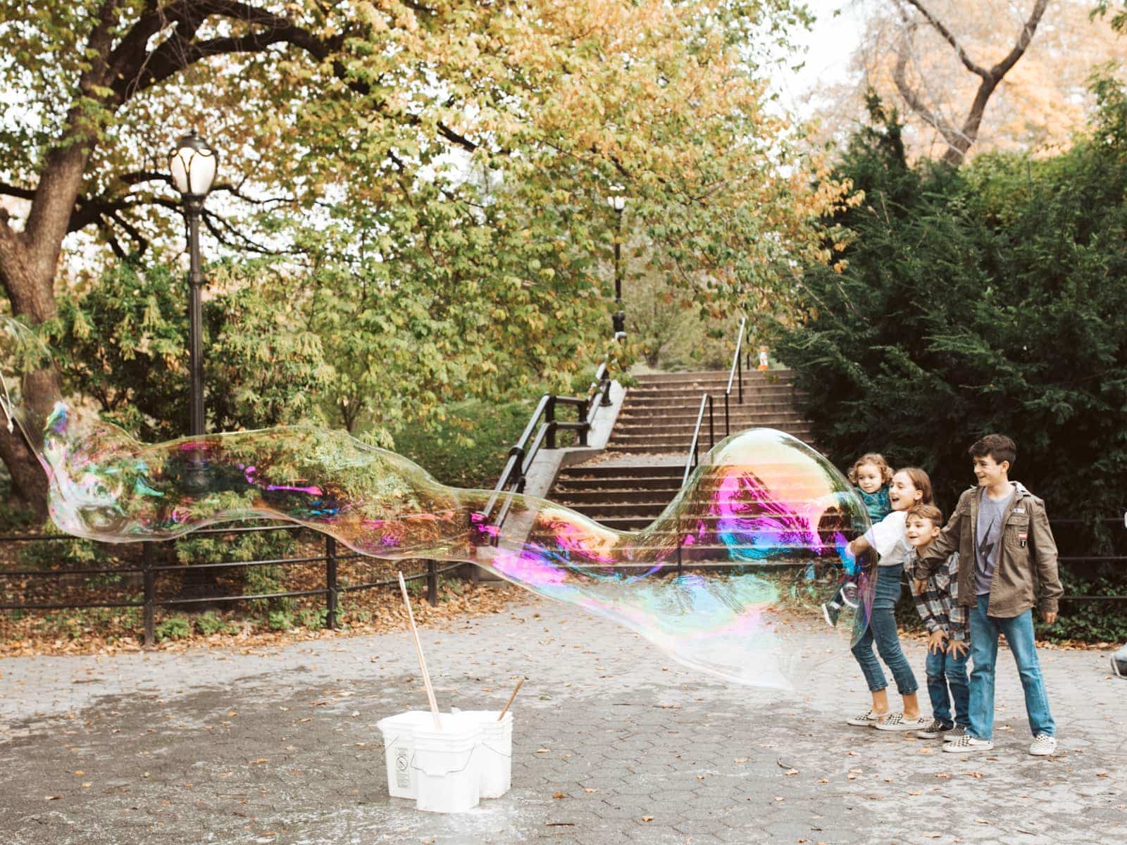 Bubbles at Central Park