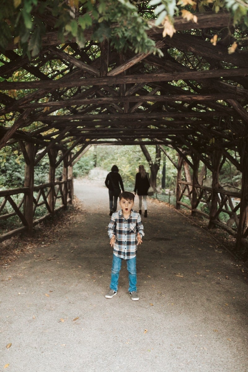 Boy In Central Park
