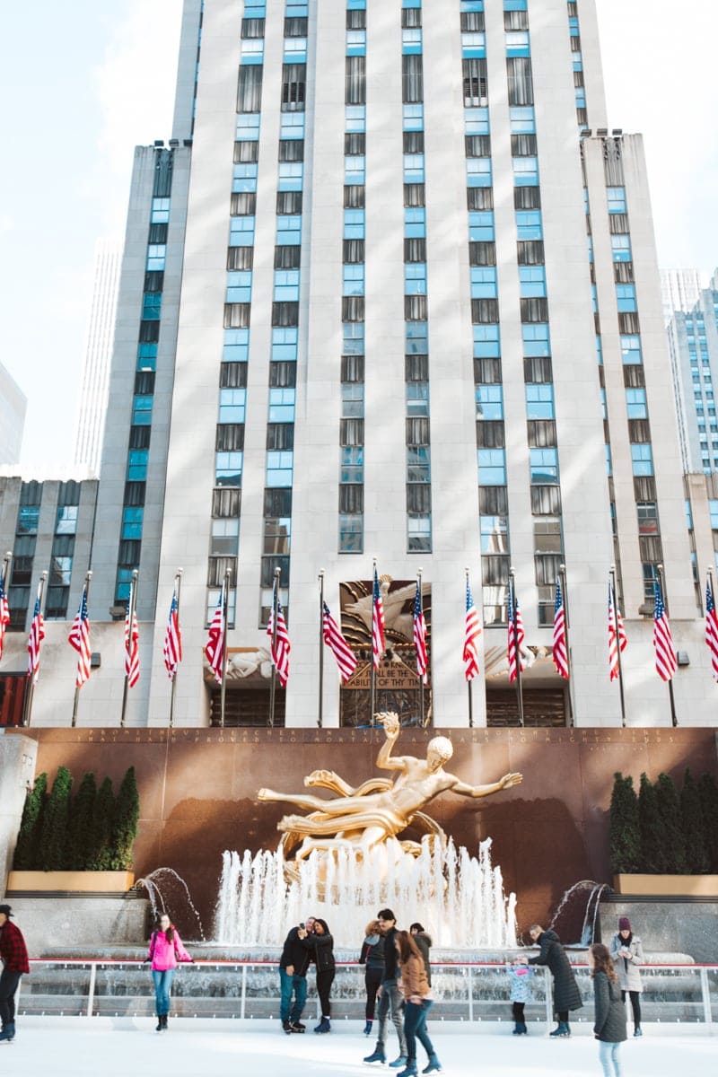 Rockefeller Center NYC Ice Skating